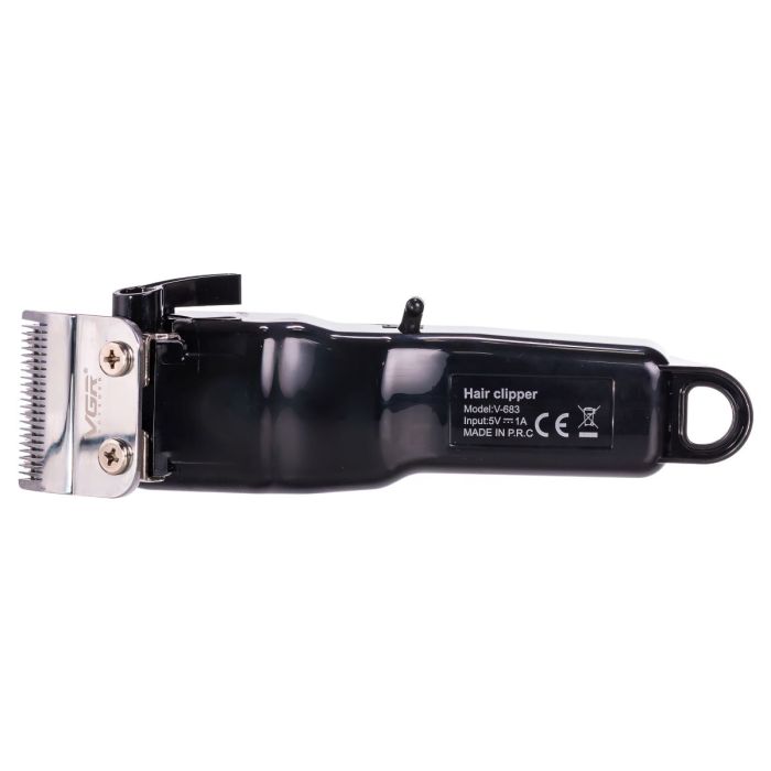 Машинка для стрижки LED професійна з насадками VGR HP-V-683